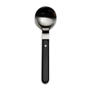 Pavilion black serving spoon