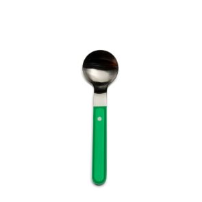 Pavilion green dessert spoon