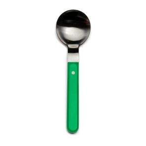 Pavilion green serving spoon