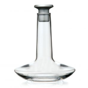 David Mellor Embassy decanter silver-grey 75cl