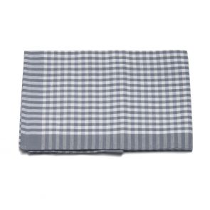 Swiss grey check kitchen towel