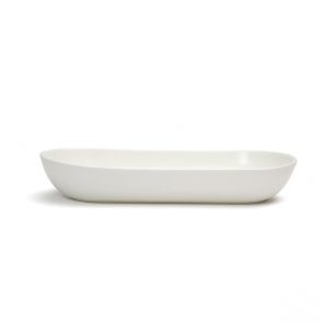 David Mellor fine bone china oval serving bowl 31cm