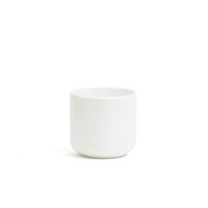 David Mellor fine bone china white egg cup 5cm