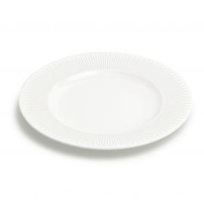 David Mellor ‘Deco’ fine bone china plate 21cm