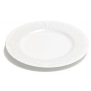David Mellor ‘Deco’ fine bone china plate 27cm