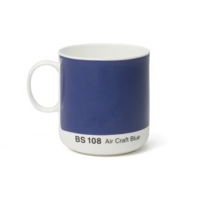 David Mellor BS108 Aircraft Blue mug 33cl