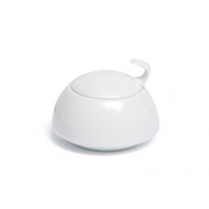 TAC white lidded sugar bowl 20cl