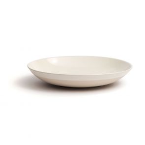 David Mellor natural stoneware pasta plate 22.5cm