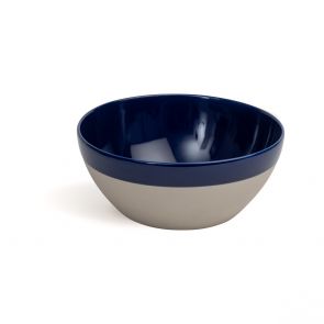 David Mellor blue stoneware salad/serving bowl 22.5cm 