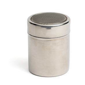 Shaker stainless steel with fine mesh