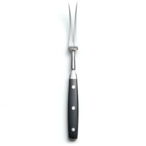 Carving fork with guard