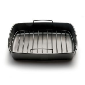 Master Class roasting pan with rack