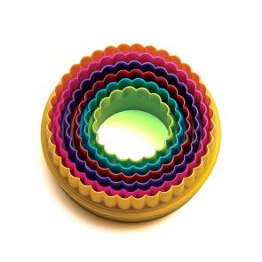 Round cutters, set of 6