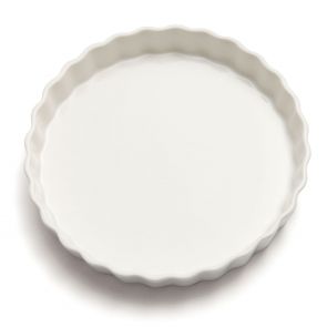 Crinkled flan dish 23cm