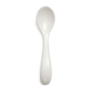 White china jam/sugar spoon 11cm
