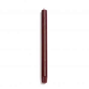 True Grace wine red candle, 29.5cm height with 2.3cm base
