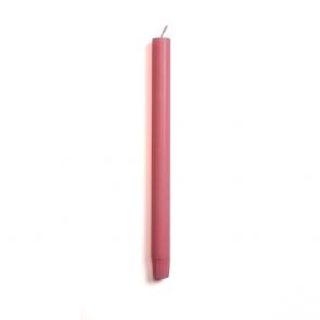 True Grace pink candle, 29.5cm height with 2.3cm base