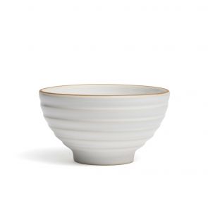 Montefeltro Ziggurat white bowl 14cm