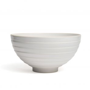 Montefeltro Ziggurat white bowl 20cm