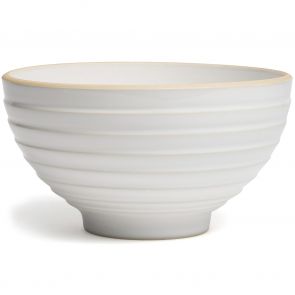 Montefeltro Ziggurat white bowl 29cm