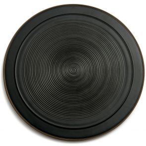 Montefeltro black cheese/serving platter 32cm
