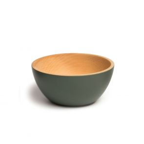 Maco small olive green ash bowl 16cm