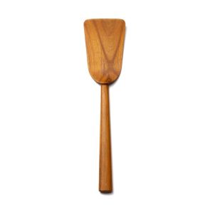 Teak wide spatula 31cm