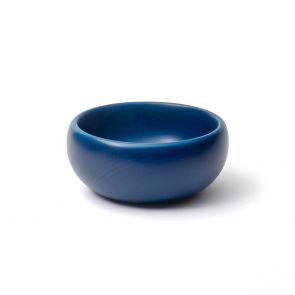 Manzoni Pietro blue small serving/individual salad bowl 14cm