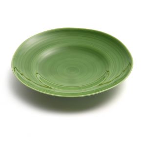 Gozan green plate 22.5cm