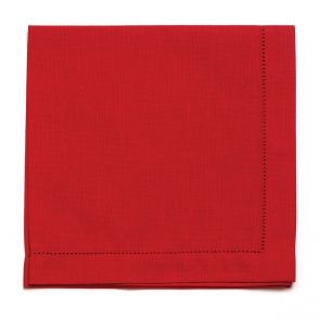 Square napkin red 45cm