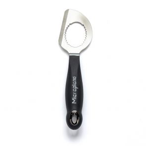 Microplane avocado tool