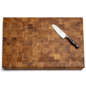 David Mellor end-grain butchers' block ash 60×40×5cm