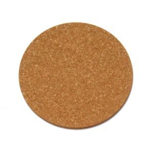 Natural cork round mat 25cm