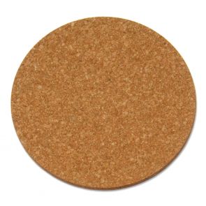 Natural cork round mat 30cm