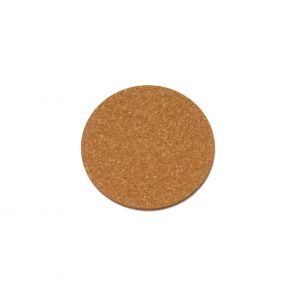 Natural cork round coaster 10cm