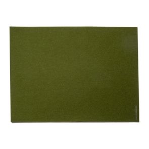 David Mellor felt table mat 45 × 35cm olive green