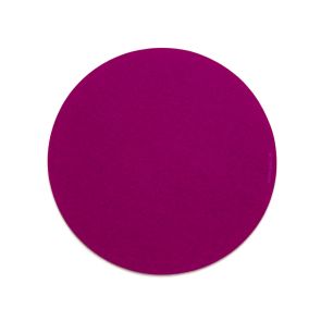 David Mellor felt round table mat 35cm Ø magenta