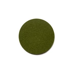 David Mellor felt coaster 10cm Ø olive green