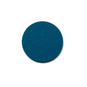 David Mellor felt coaster 10cm Ø azure blue