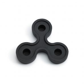 David Mellor 3 light black serpentine