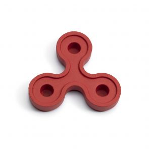 David Mellor 3 light red serpentine