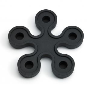 David Mellor 5 light black serpentine