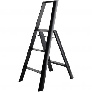 Lucano 3 step ladder black