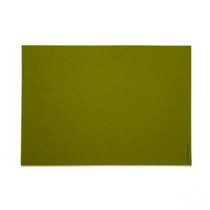 David Mellor moss green felt table mat 45 x 33cm