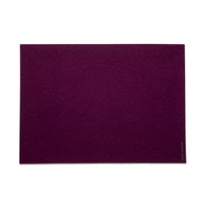 David Mellor purple felt table mat 45 x 33cm