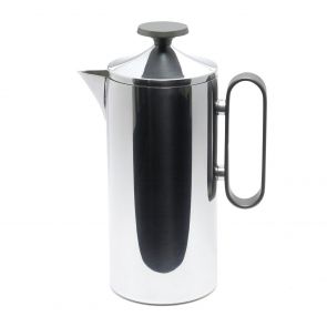 David Mellor cafetière 8 cup grey metallic handle