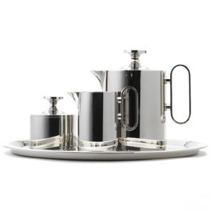 David Mellor stainless steel tea set 1lt, stainless handle