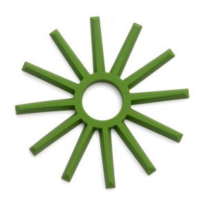 David Mellor silicone trivet green