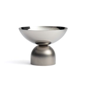 David Mellor stainless steel ice cream bowl frosted stainless steel