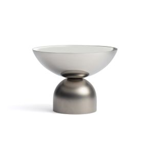 David Mellor stainless steel ice cream bowl frosted stainless steel